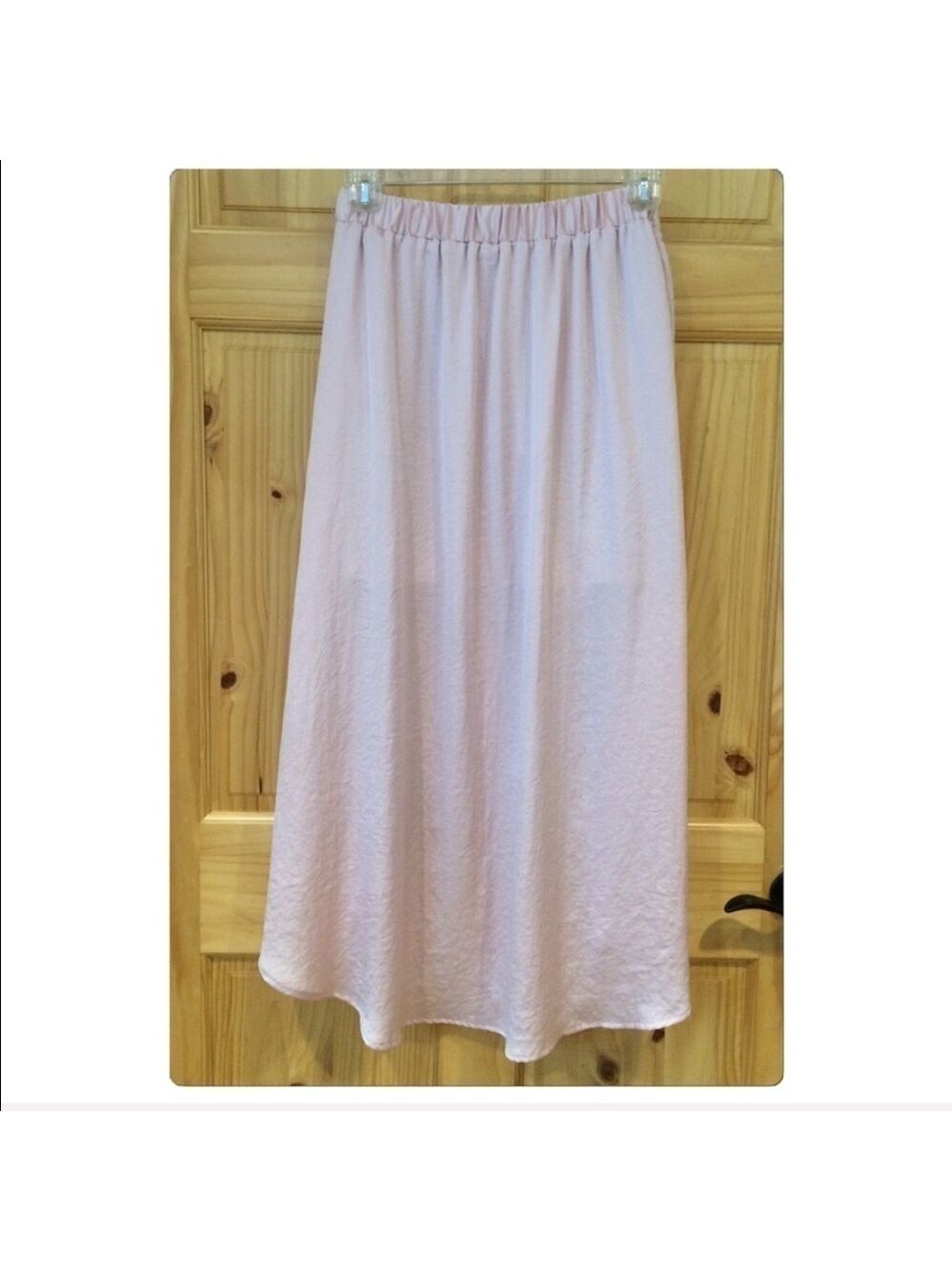 LC Lauren Conrad lined high low maxi skirt size XL - Picture 6 of 7